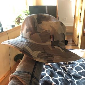 Camo Patagonia bucket hat